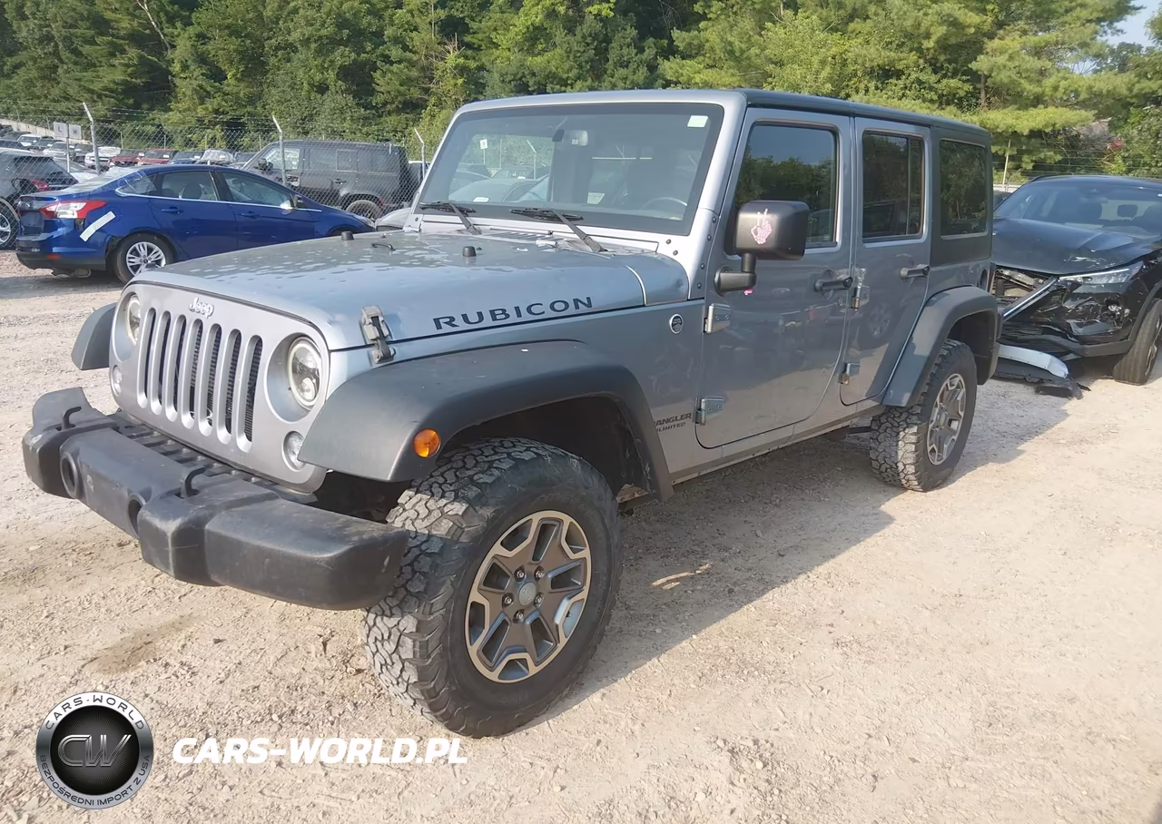 2015 Jeep Wrangler Unlimited Rubicon VIN:1C4BJWFG8FL620017 - 2