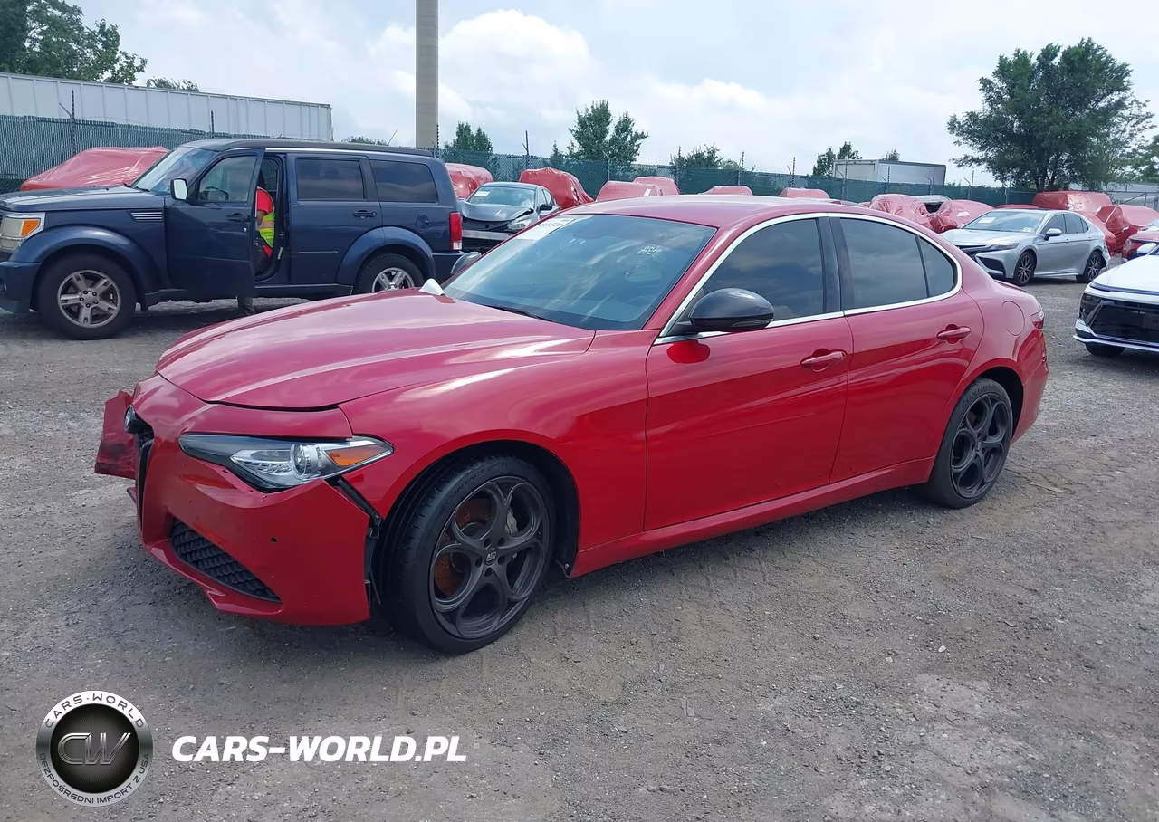 2017 Alfa Romeo Giulia Ti Awd VIN:ZARFAEEN0H7556312 - 2