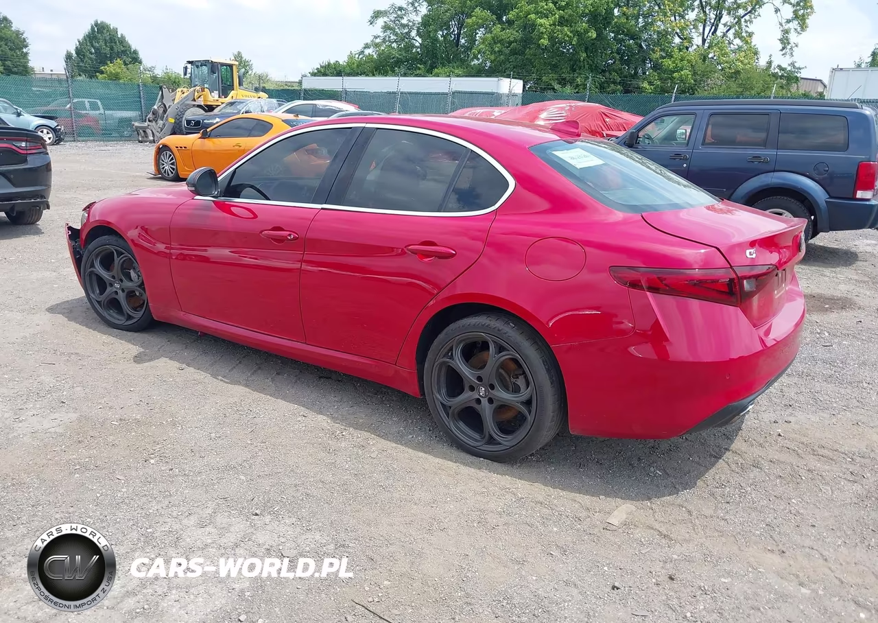 2017 Alfa Romeo Giulia Ti Awd VIN:ZARFAEEN0H7556312 - 3