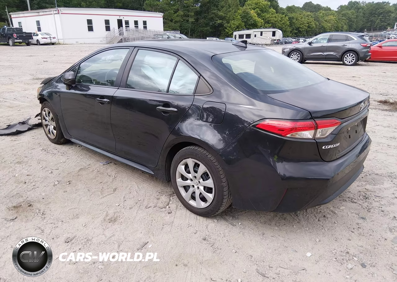2022 Toyota Corolla Le VIN:5YFEPMAE1NP358384 - 3