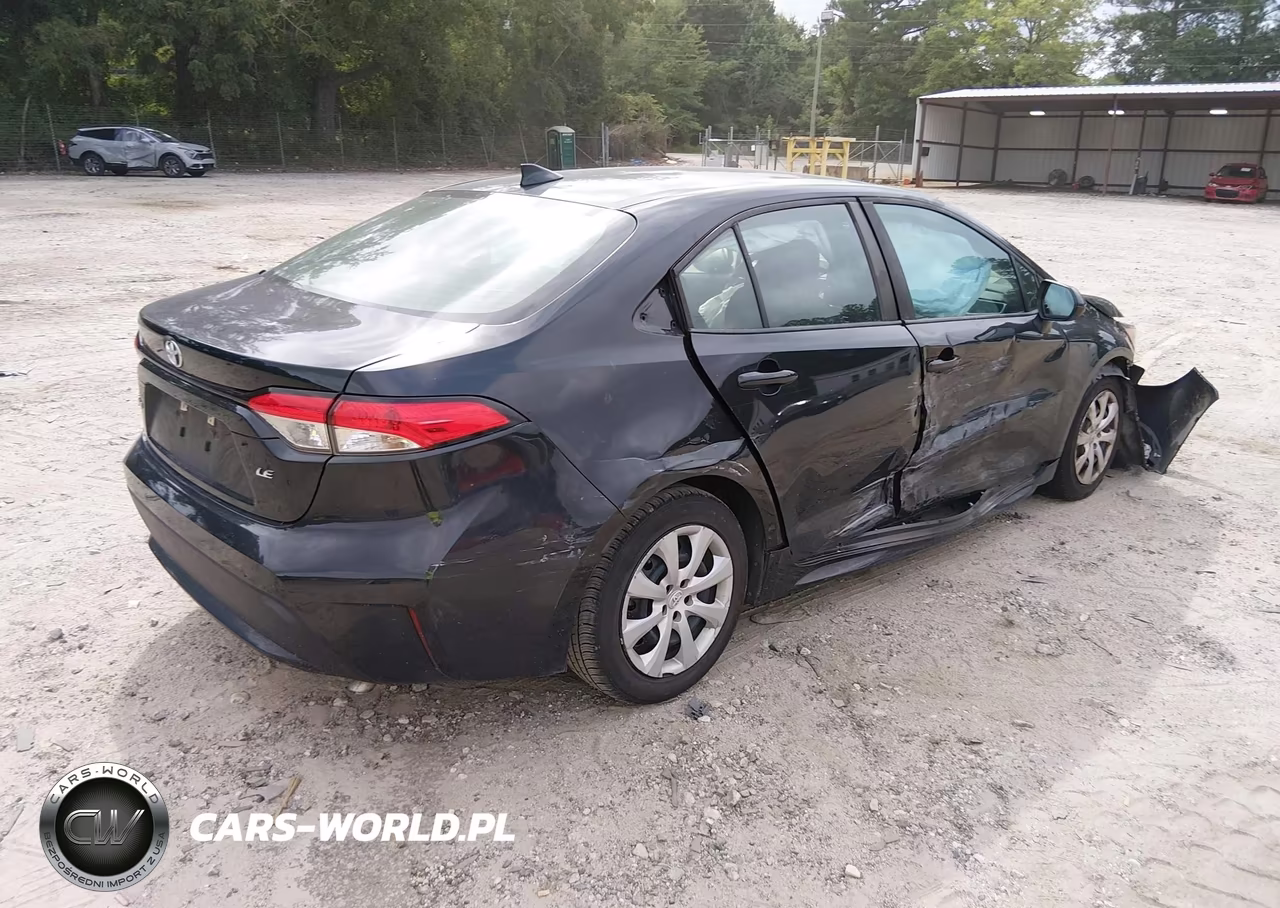 2022 Toyota Corolla Le VIN:5YFEPMAE1NP358384 - 4