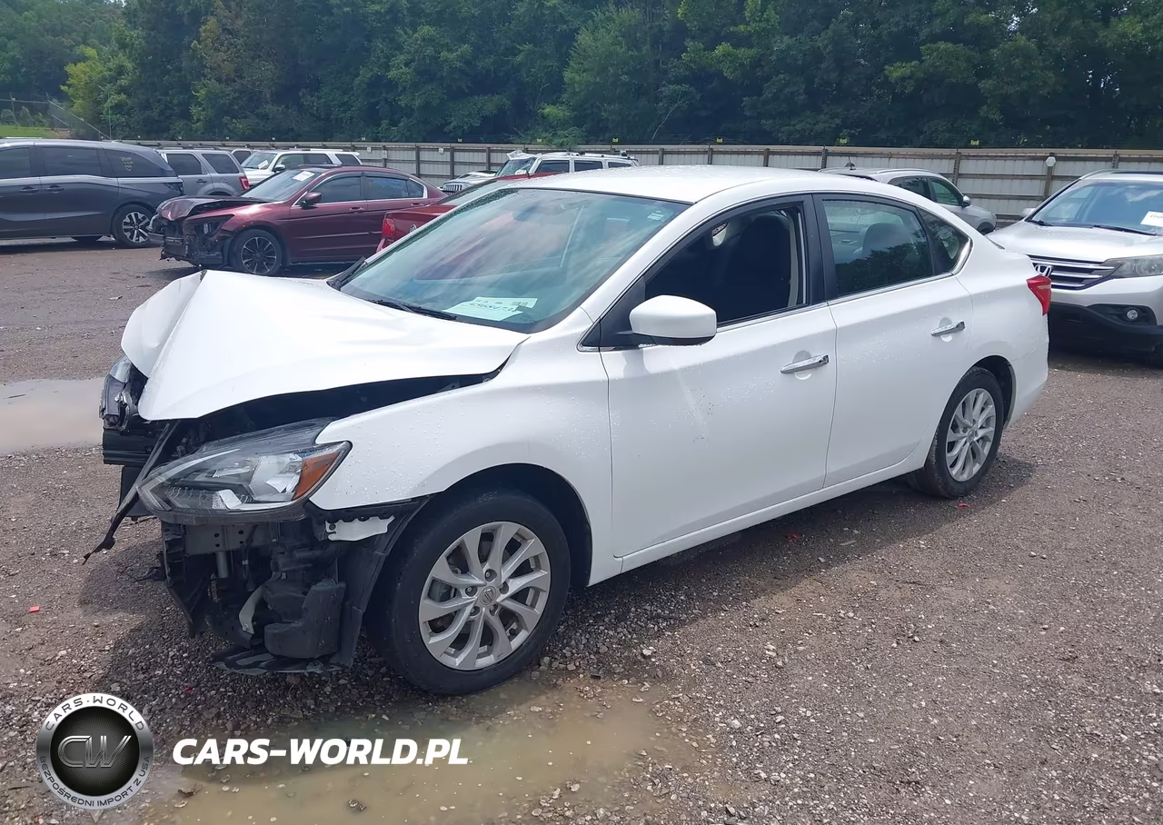 2019 Nissan Sentra Sv VIN:3N1AB7AP1KY287105 - 2