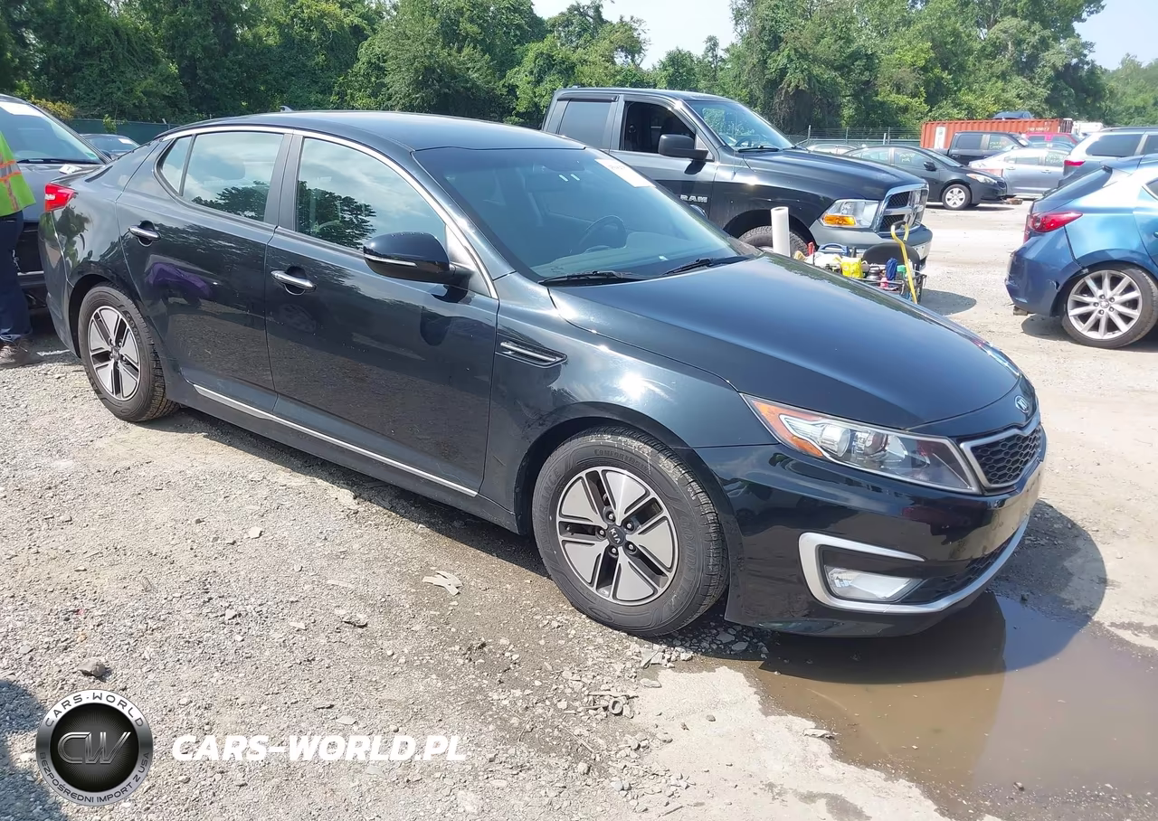 2012 Kia Optima Hybrid Ex VIN:KNAGM4AD9C5030601 - 1