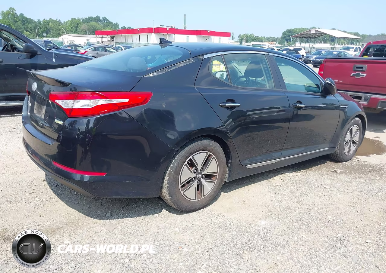 2012 Kia Optima Hybrid Ex VIN:KNAGM4AD9C5030601 - 4