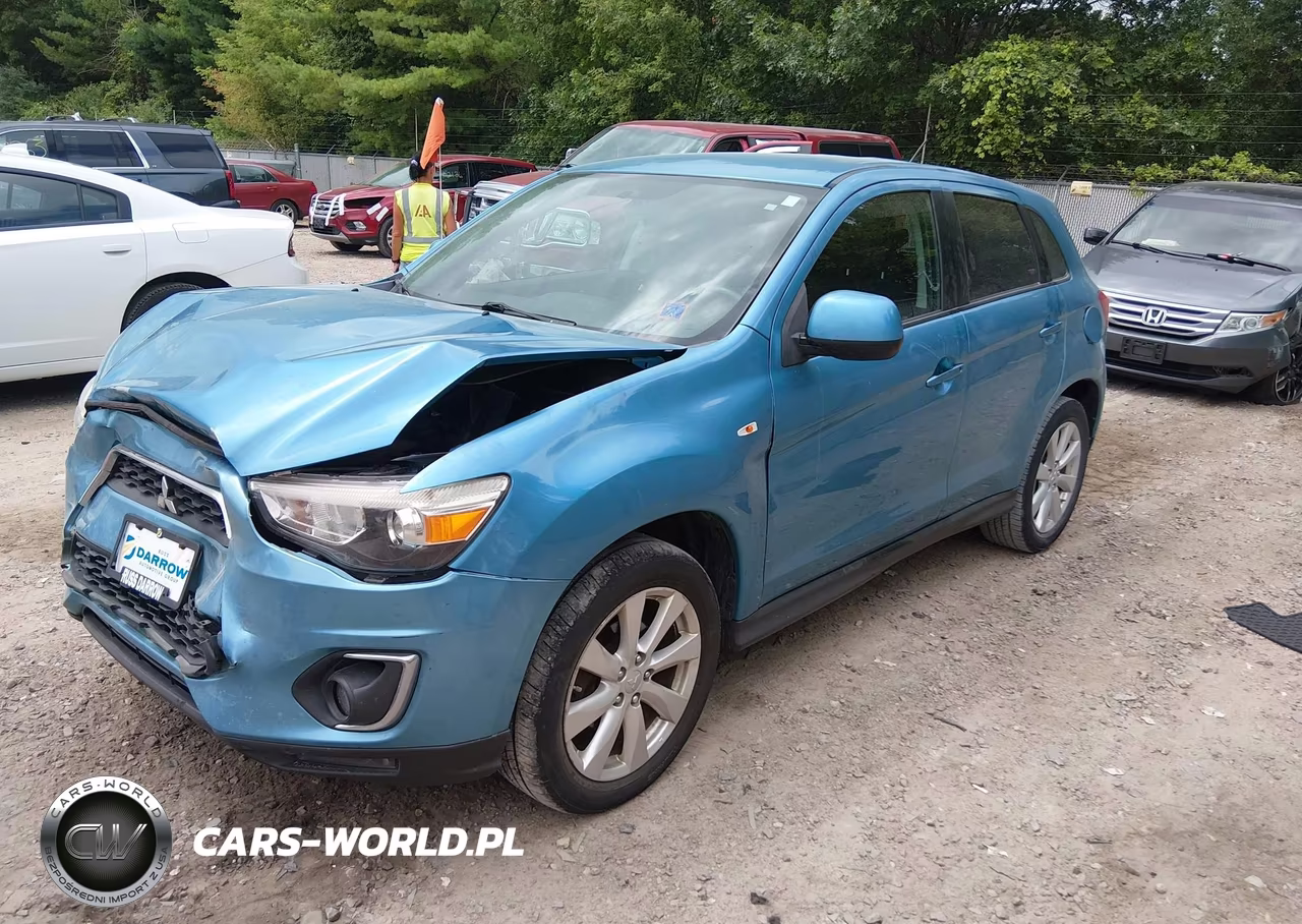 2014 Mitsubishi Outlander Sport Es VIN:4A4AR3AU0EE021916 - 2