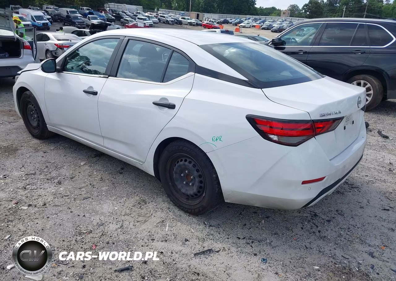 2024 Nissan Sentra S Xtronic Cvt VIN:3N1AB8BV6RY291521 - 3