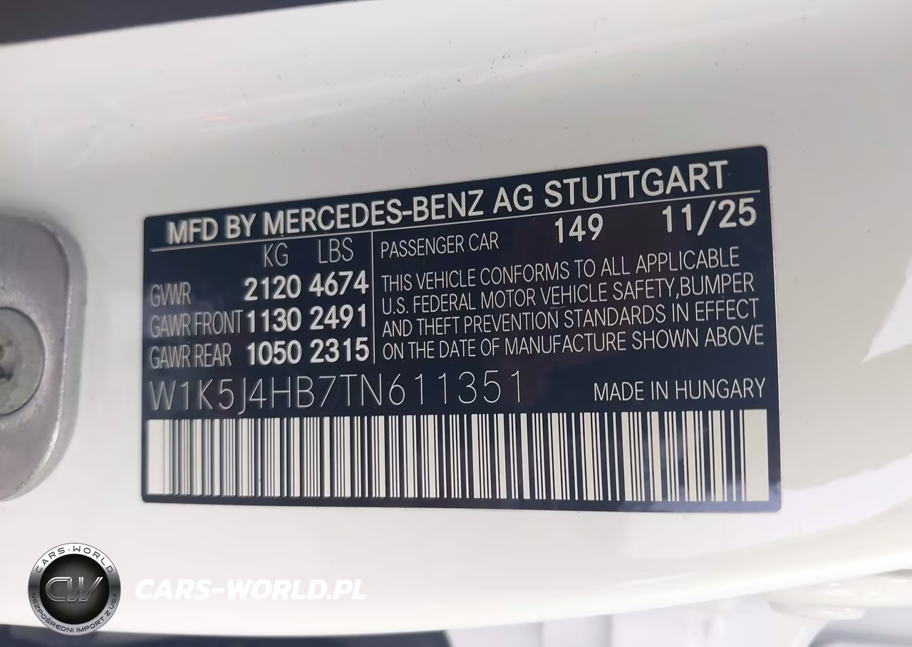 2026 Mercedes-Benz Cla 250 Coupe 4Matic VIN:W1K5J4HB7TN611351 - 9