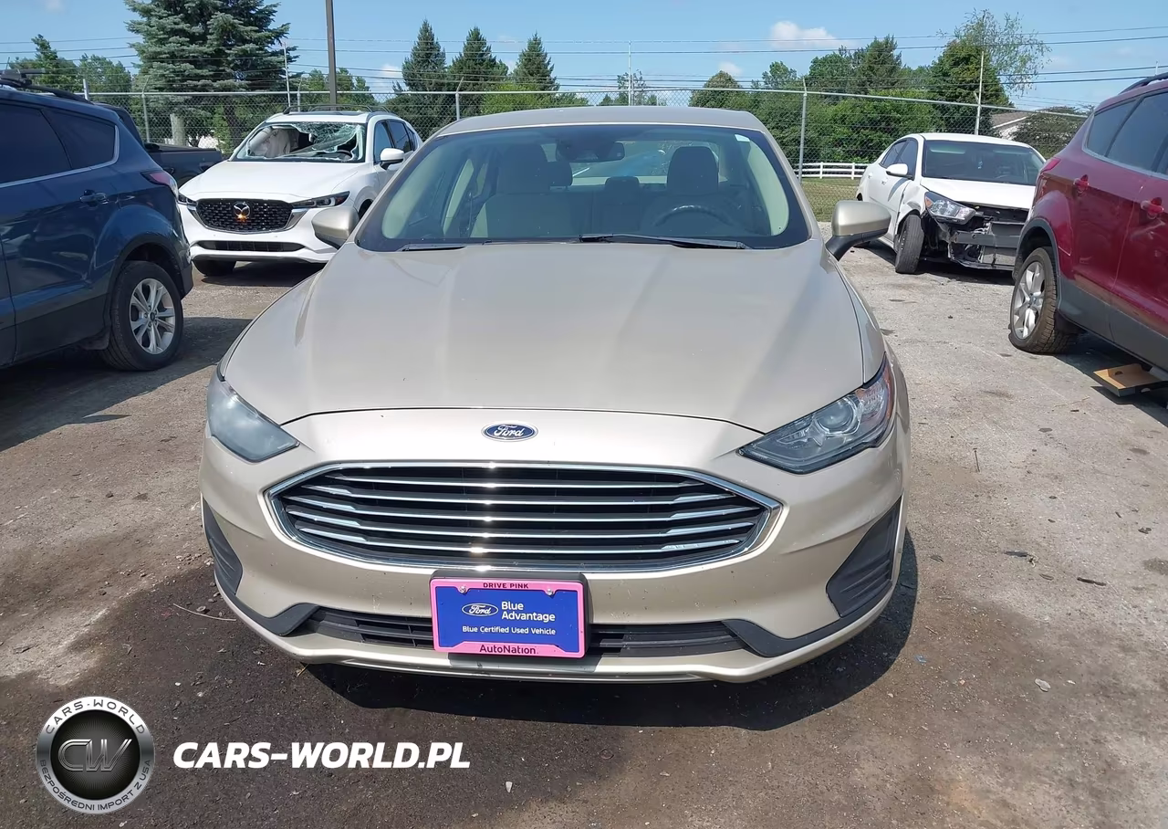 2019 Ford Fusion Hybrid Se VIN:3FA6P0LU9KR129576 - 12