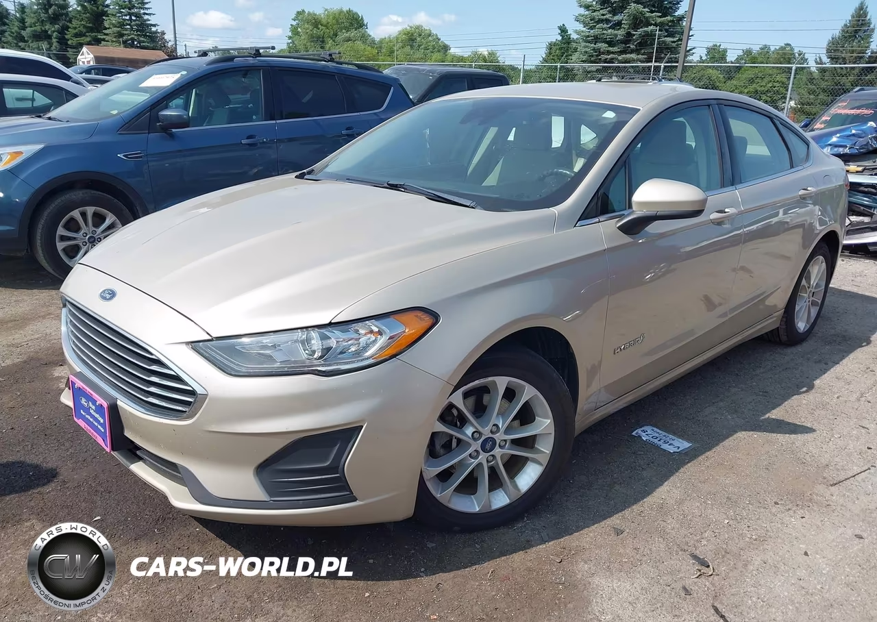 2019 Ford Fusion Hybrid Se VIN:3FA6P0LU9KR129576 - 2