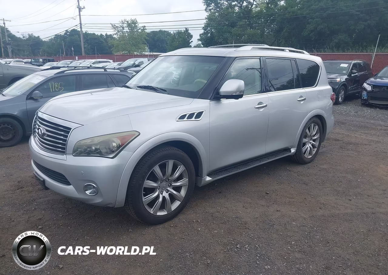 2012 Infiniti Qx56 VIN:JN8AZ2NEXC9015393 - 2