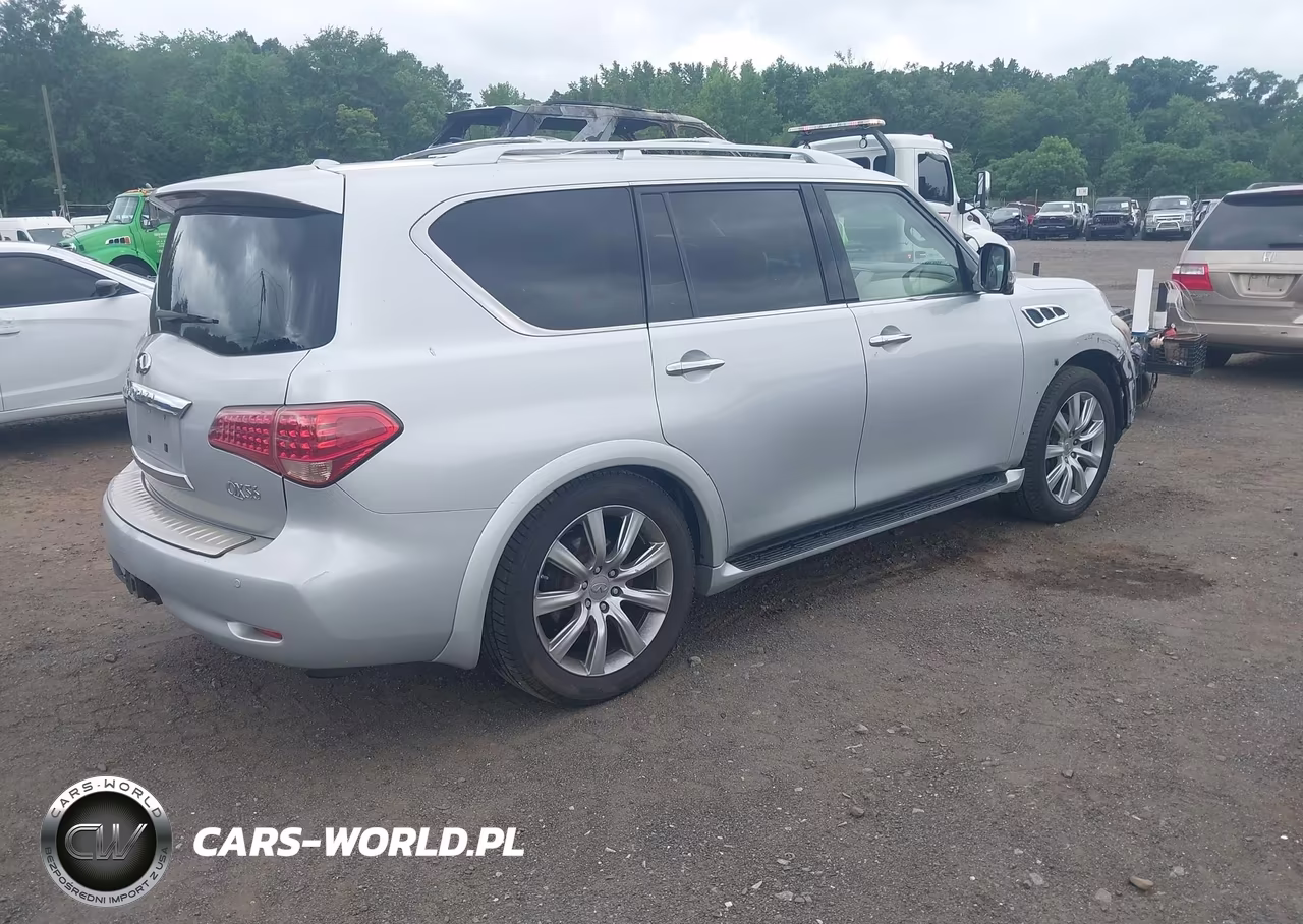 2012 Infiniti Qx56 VIN:JN8AZ2NEXC9015393 - 4