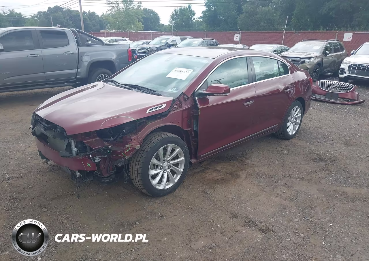 2016 Buick Lacrosse Leather VIN:1G4GB5G38GF133159 - 2