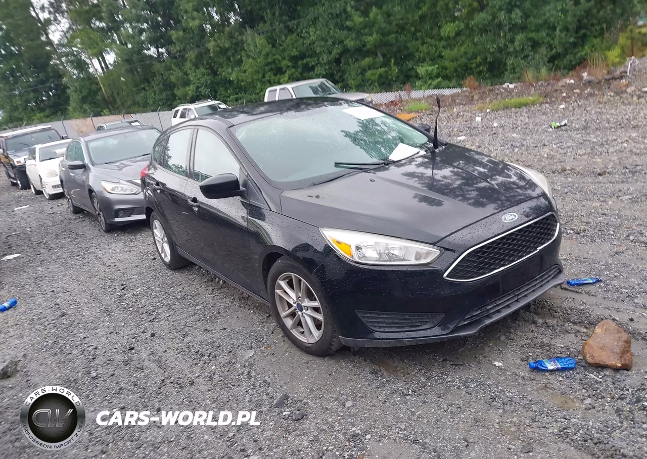 2018 Ford Focus Se VIN:1FADP3K23JL212572 - 1