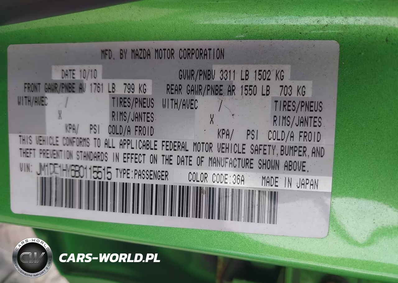 2011 Mazda Mazda2 Sport VIN:JM1DE1HY6B0115515 - 9