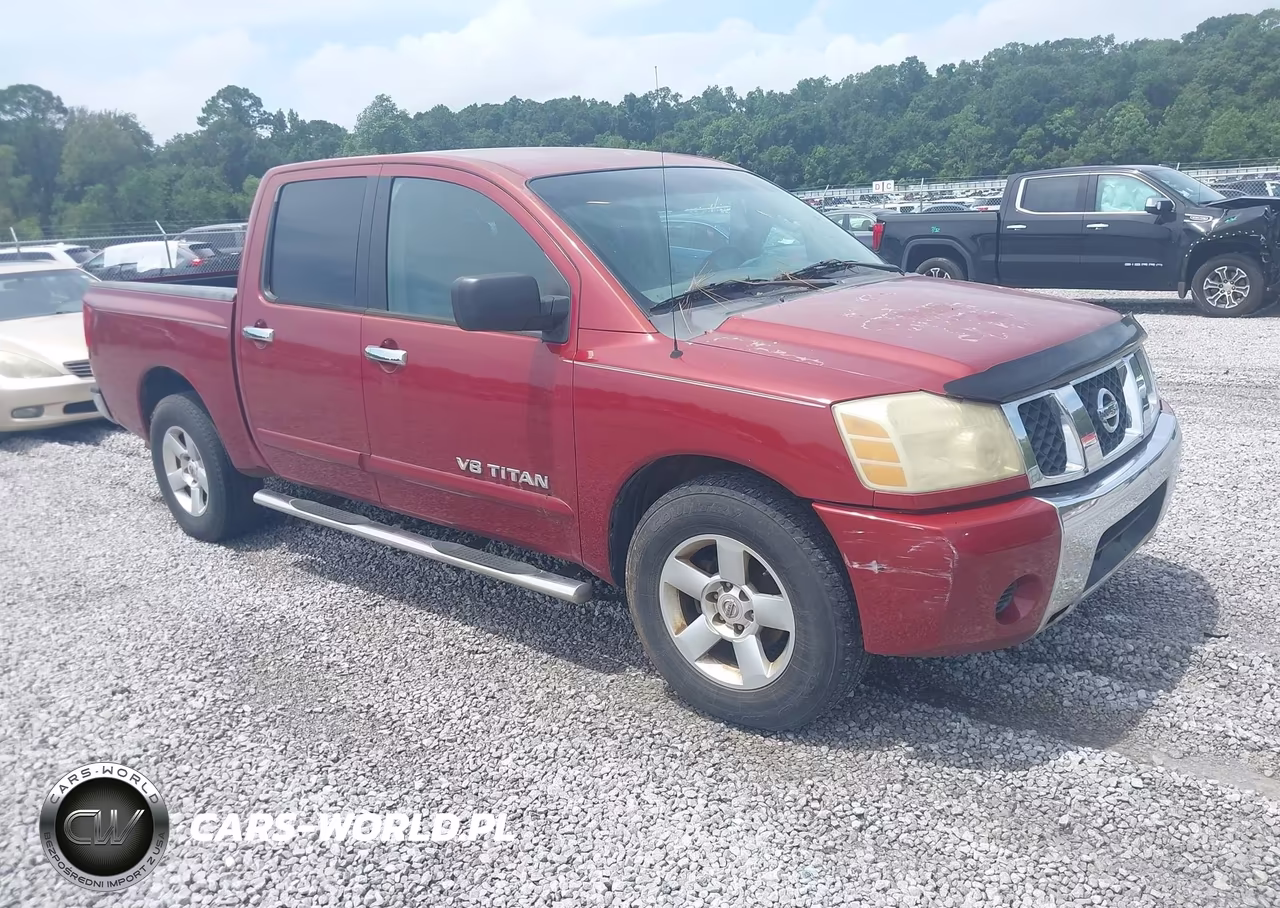 2006 Nissan Titan Se VIN:1N6BA07A86N537194 - 1