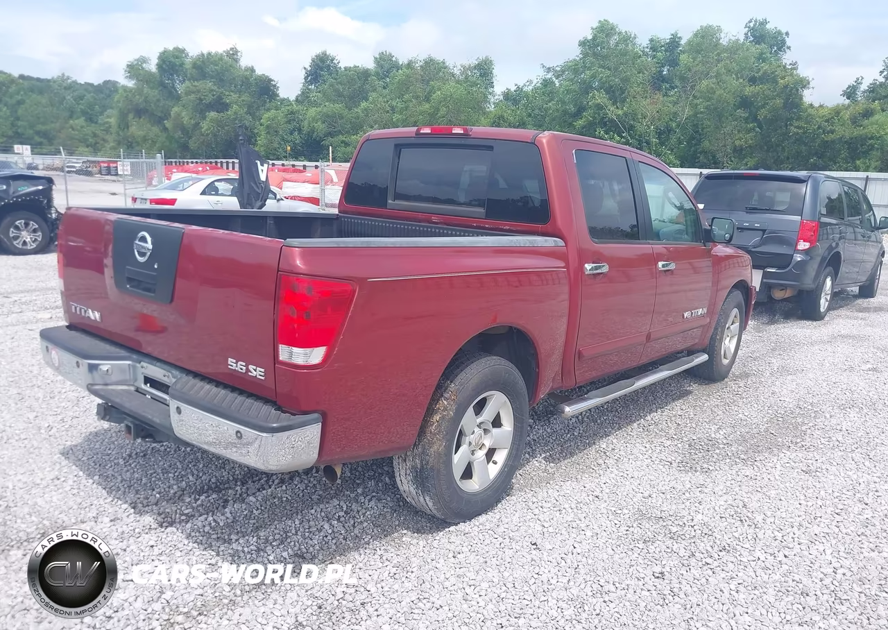 2006 Nissan Titan Se VIN:1N6BA07A86N537194 - 4