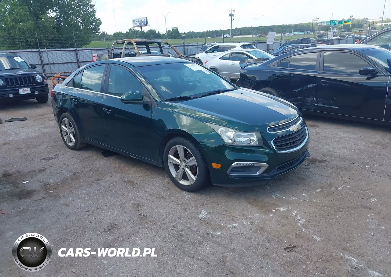2015 Chevrolet Cruze 2Lt Auto VIN:1G1PE5SB7F7187273 - 1