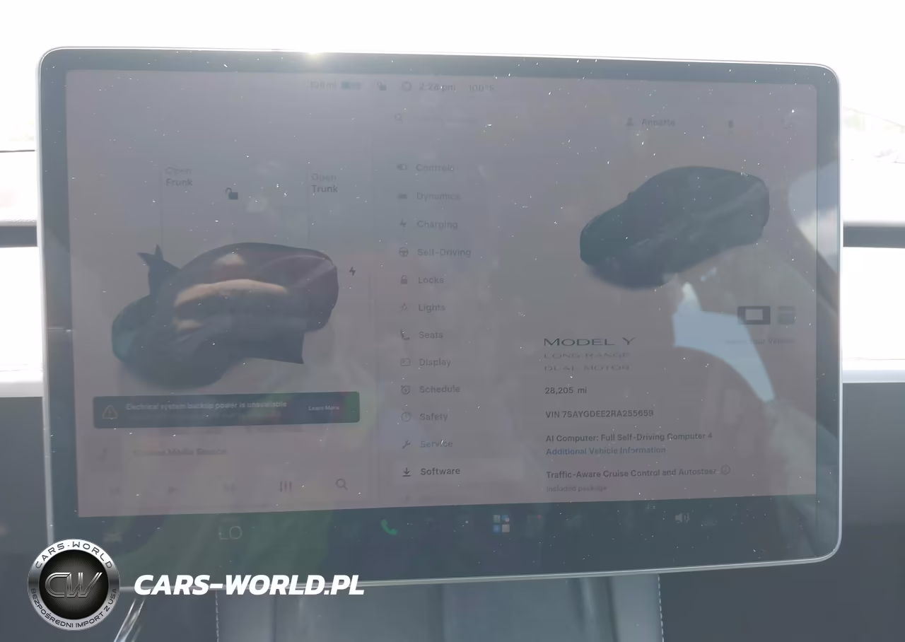 2024 Tesla Model Y Long Range Dual Motor All-Wheel Drive VIN:7SAYGDEE2RA255659 - 17