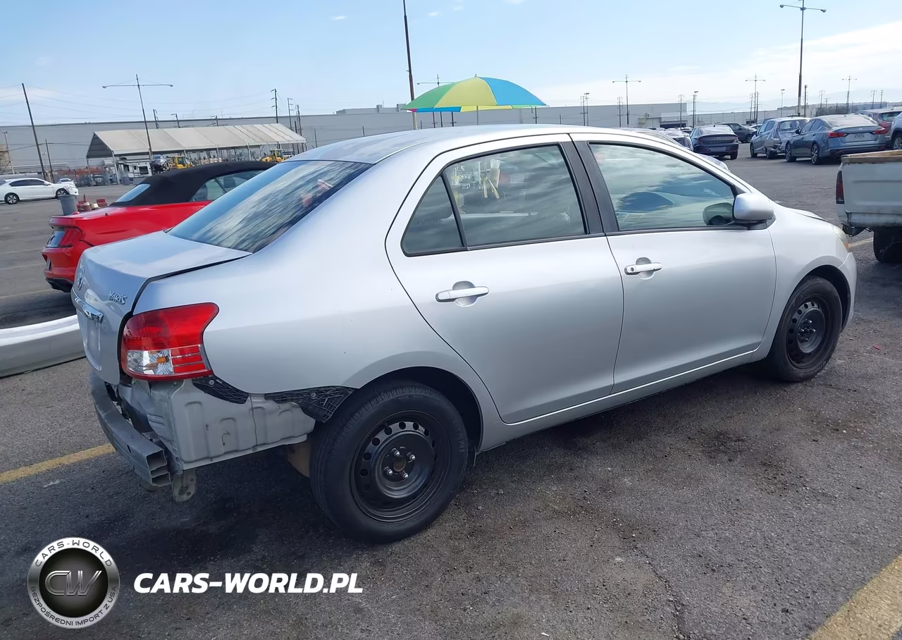 2012 Toyota Yaris VIN:JTDBT4K37C1417385 - 4