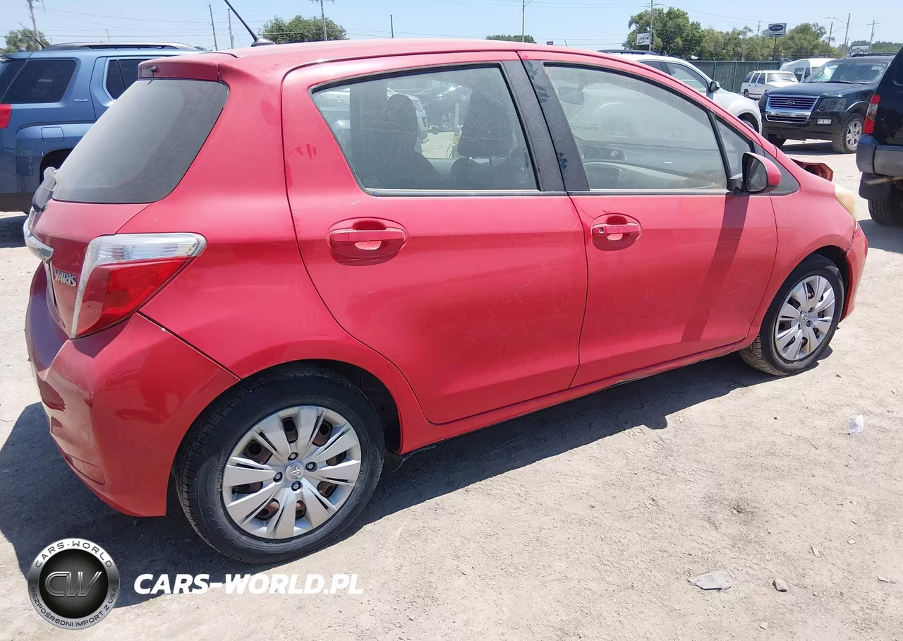 2012 Toyota Yaris L VIN:JTDKTUD39CD504040 - 4