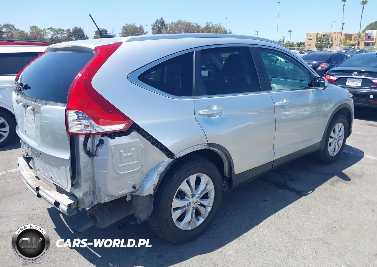 2013 Honda Cr-V Ex-L VIN:2HKRM3H7XDH500545 - 4
