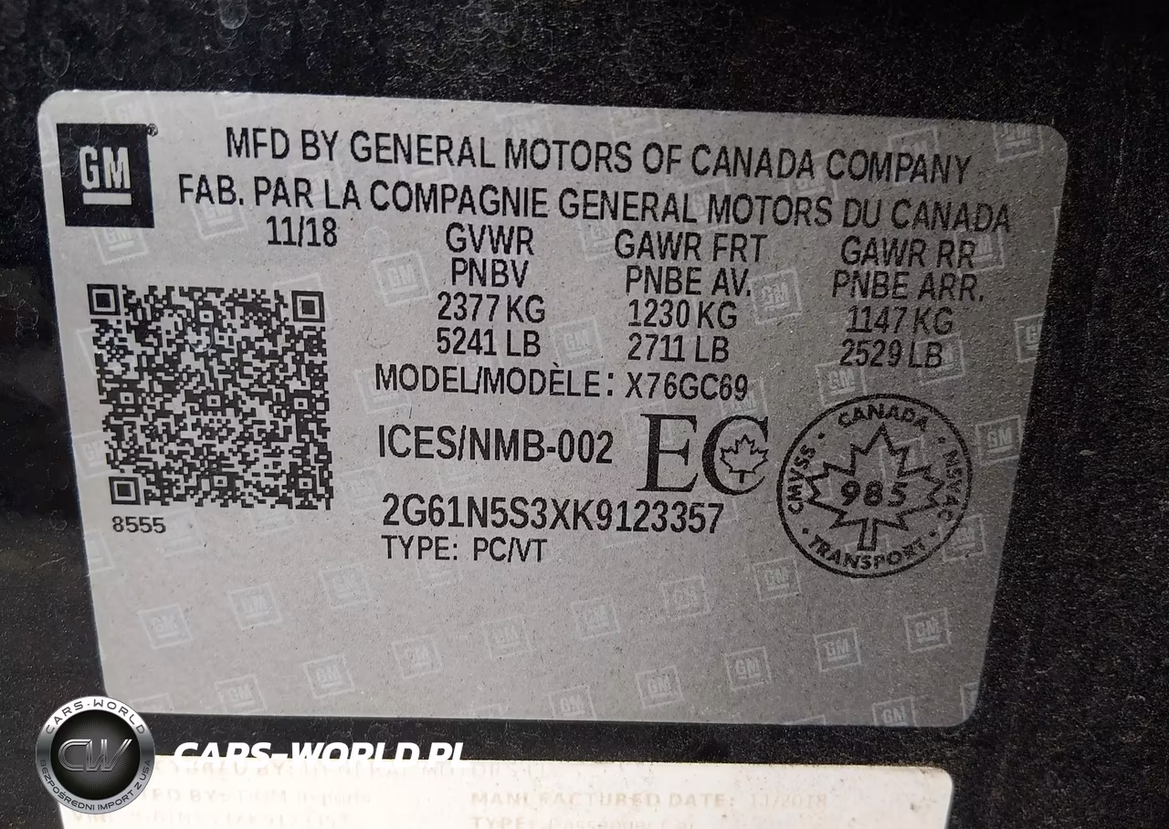 2019 Cadillac Xts Luxury VIN:2G61N5S3XK9123357 - 9