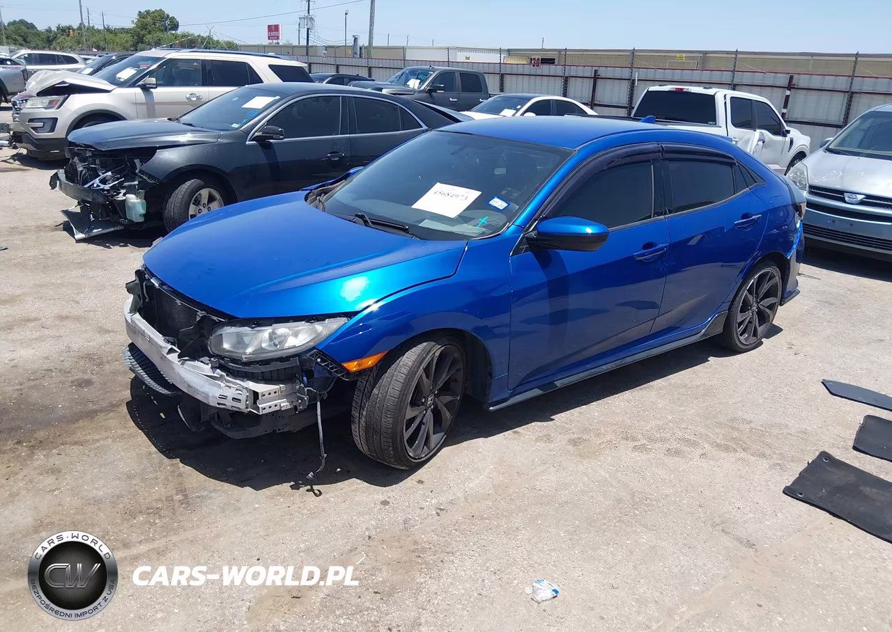 2017 Honda Civic Sport VIN:SHHFK7H44HU231466 - 2