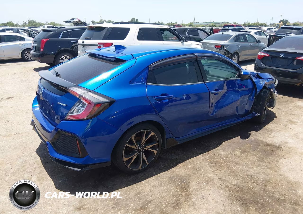 2017 Honda Civic Sport VIN:SHHFK7H44HU231466 - 4