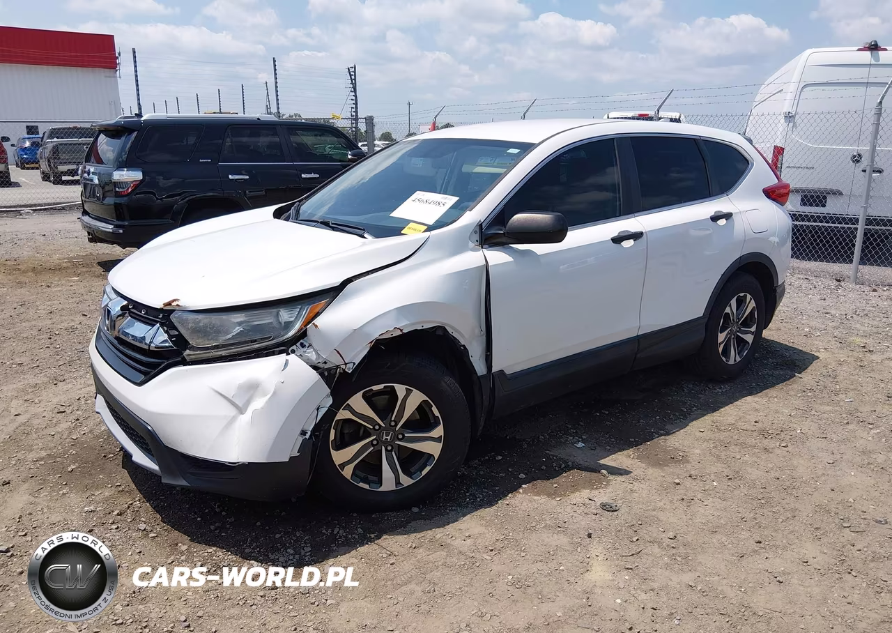 2019 Honda Cr-V Lx VIN:2HKRW5H35KH412907 - 2