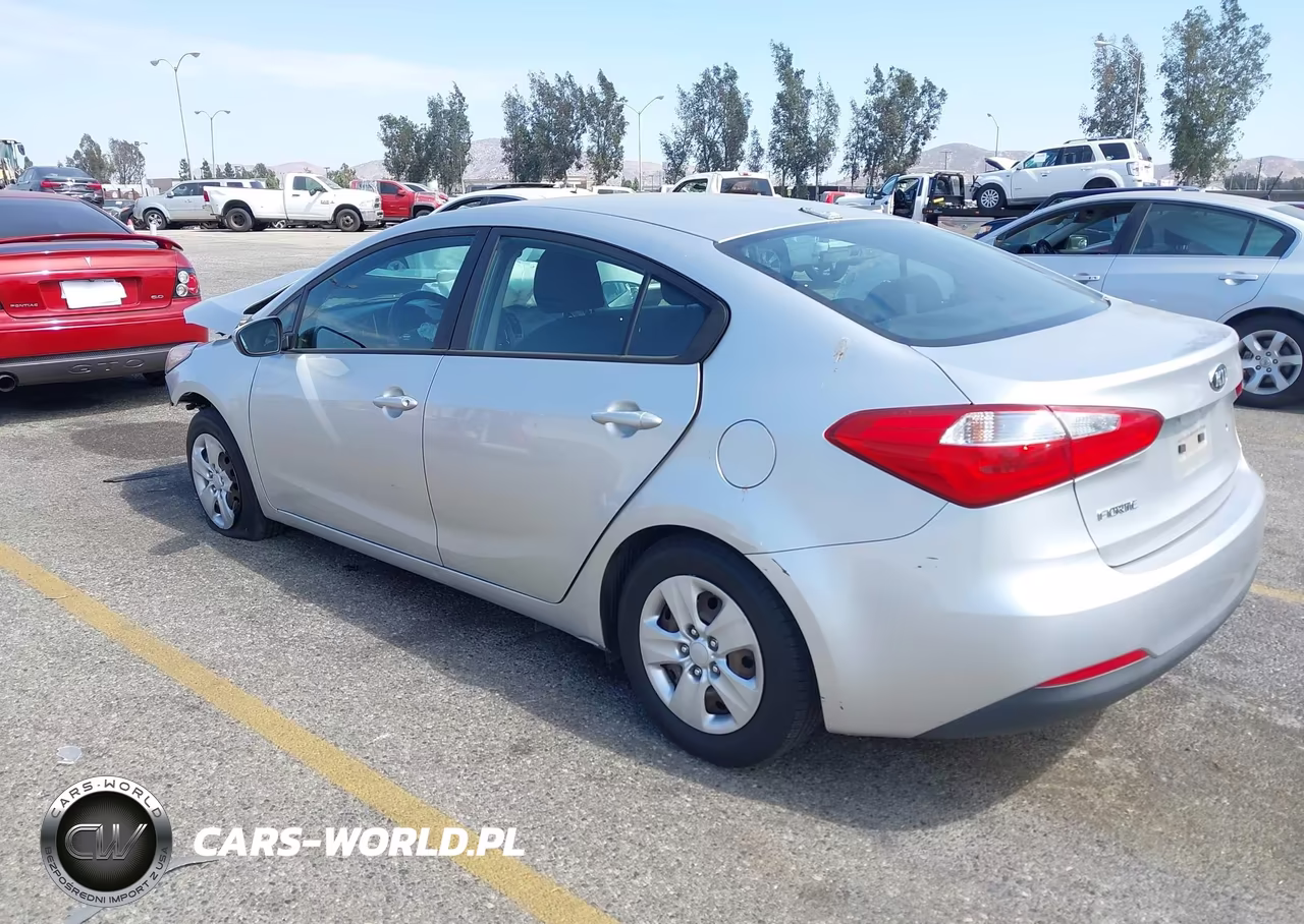 2014 Kia Forte Lx VIN:KNAFK4A60E5214380 - 3