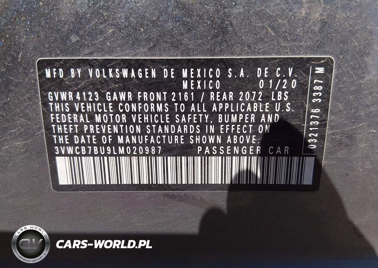 2020 Volkswagen Jetta 1.4T R-Line-1.4T S-1.4T Se VIN:3VWCB7BU9LM020987 - 9