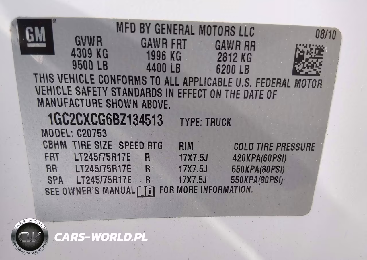 2011 Chevrolet Silverado 2500Hd Lt VIN:1GC2CXCG6BZ134513 - 9