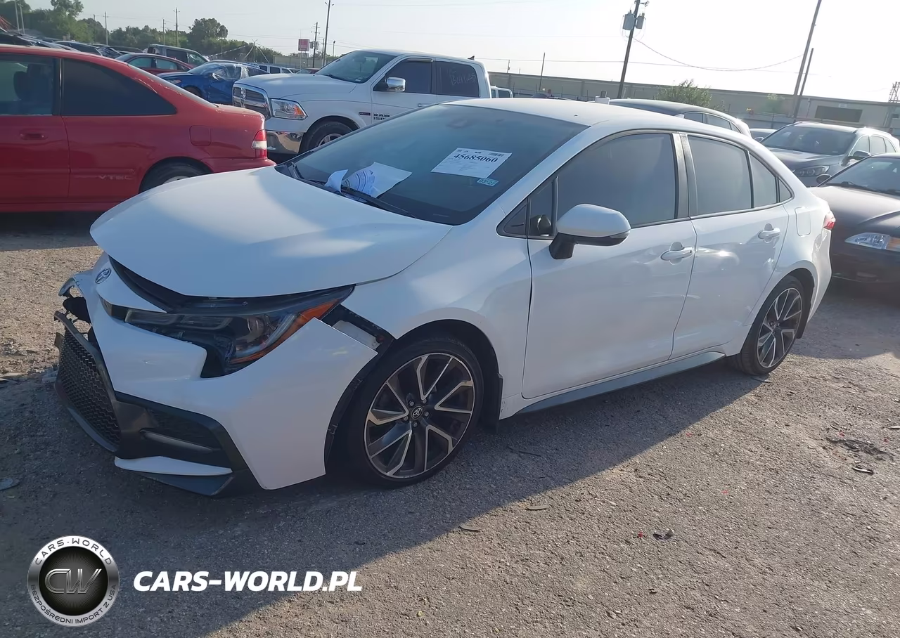 2020 Toyota Corolla Se VIN:5YFS4RCE3LP046828 - 2