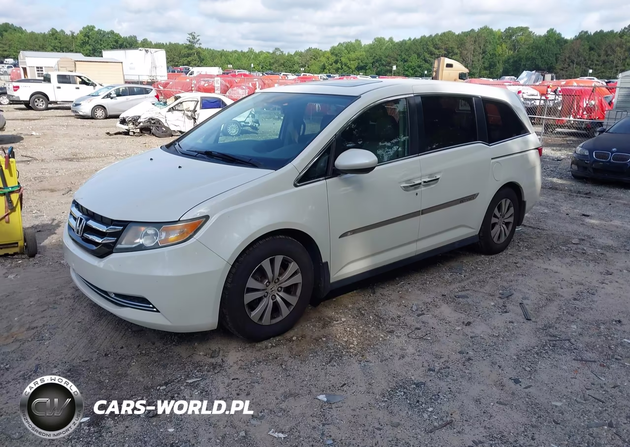 2017 Honda Odyssey Ex-L VIN:5FNRL5H62HB015360 - 2