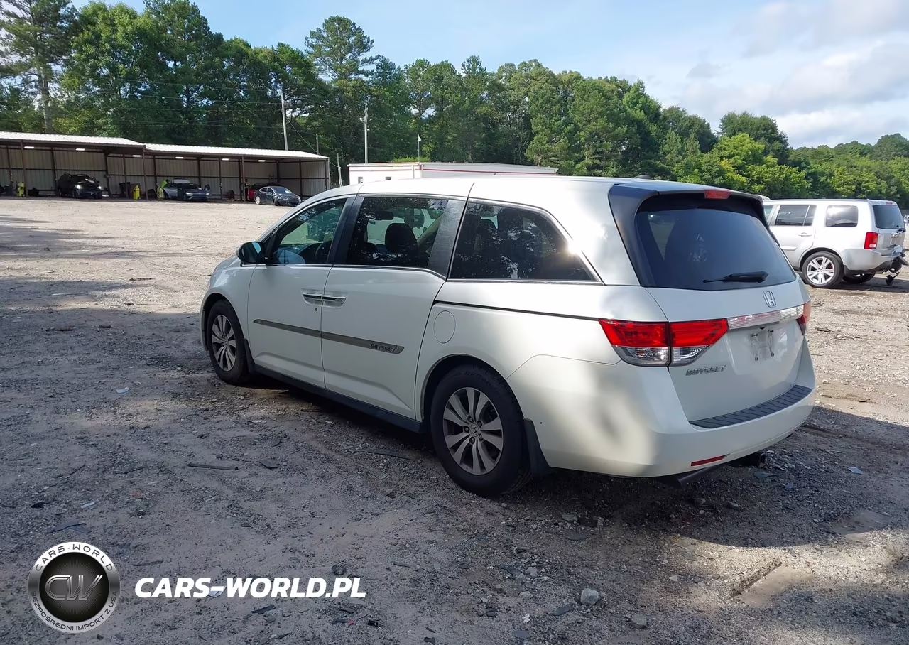 2017 Honda Odyssey Ex-L VIN:5FNRL5H62HB015360 - 3