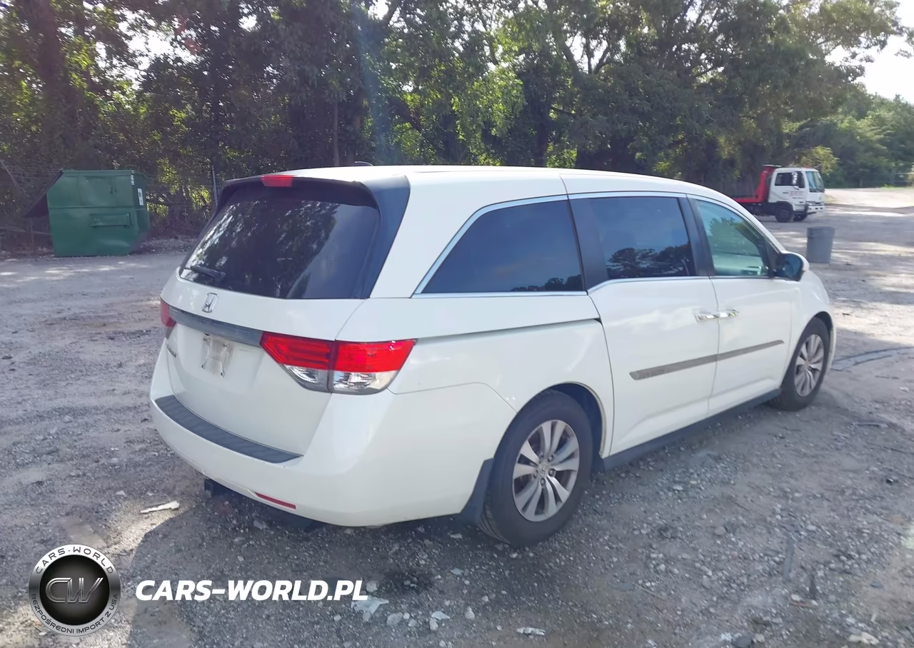2017 Honda Odyssey Ex-L VIN:5FNRL5H62HB015360 - 4