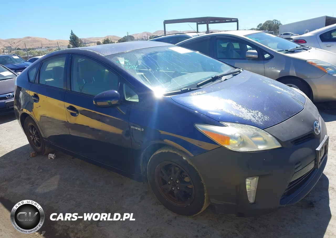 2012 Toyota Prius Two VIN:JTDKN3DU8C1594229 - 1