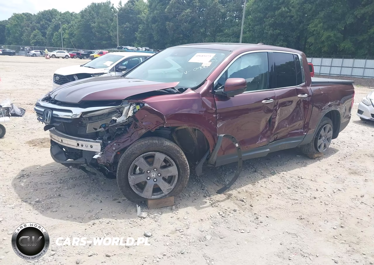 2020 Honda Ridgeline Rtl-E VIN:5FPYK3F72LB000906 - 2