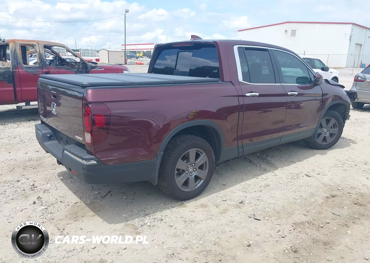 2020 Honda Ridgeline Rtl-E VIN:5FPYK3F72LB000906 - 4