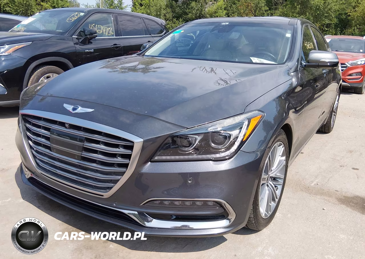 2018 Genesis G80 3.8 VIN:KMHGN4JE4JU228249 - 2
