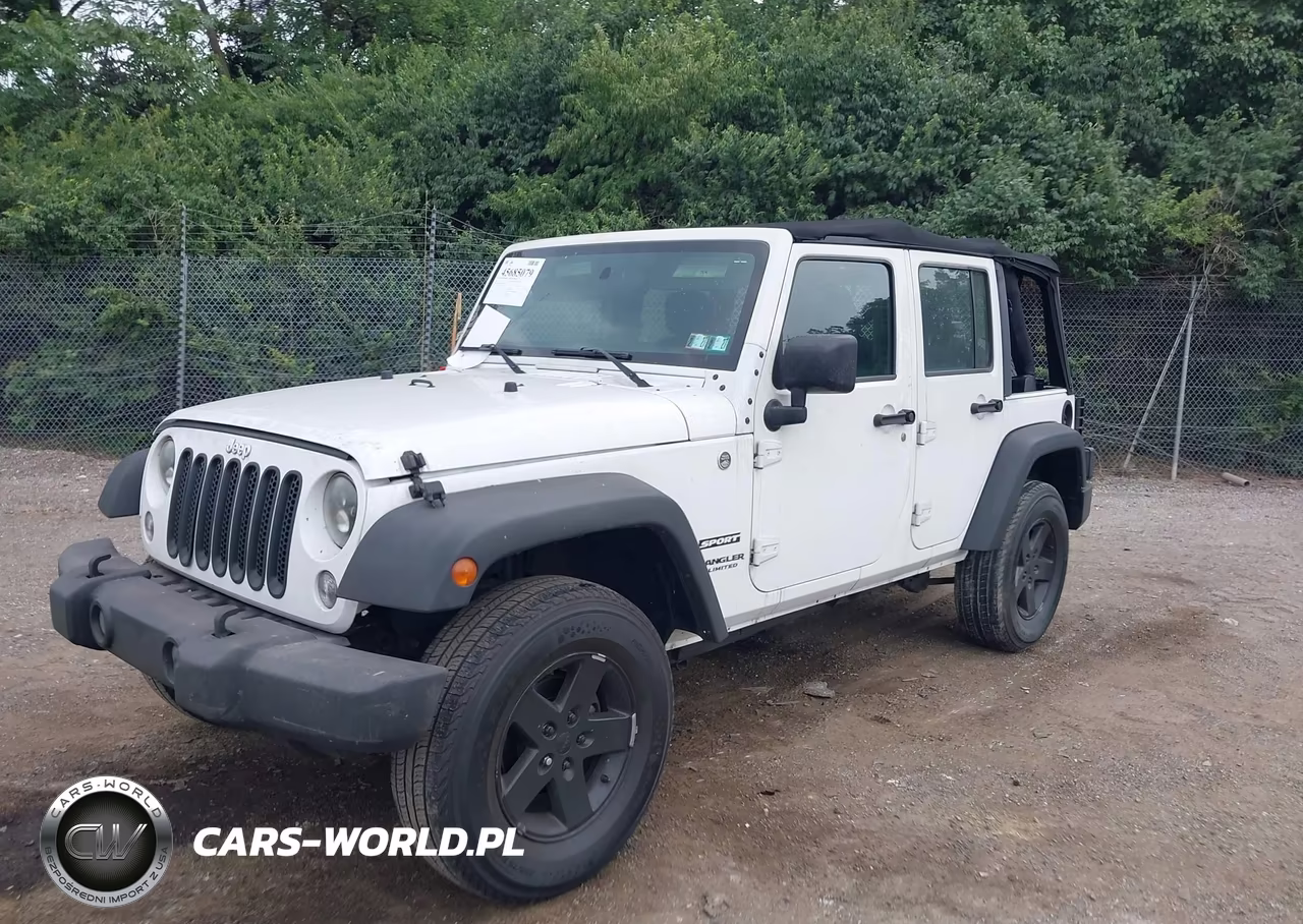 2015 Jeep Wrangler Unlimited Sport VIN:1C4BJWDG6FL518041 - 2