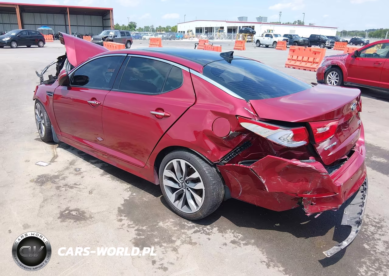 2015 Kia Optima VIN:5XXGR4A69FG398217 - 3