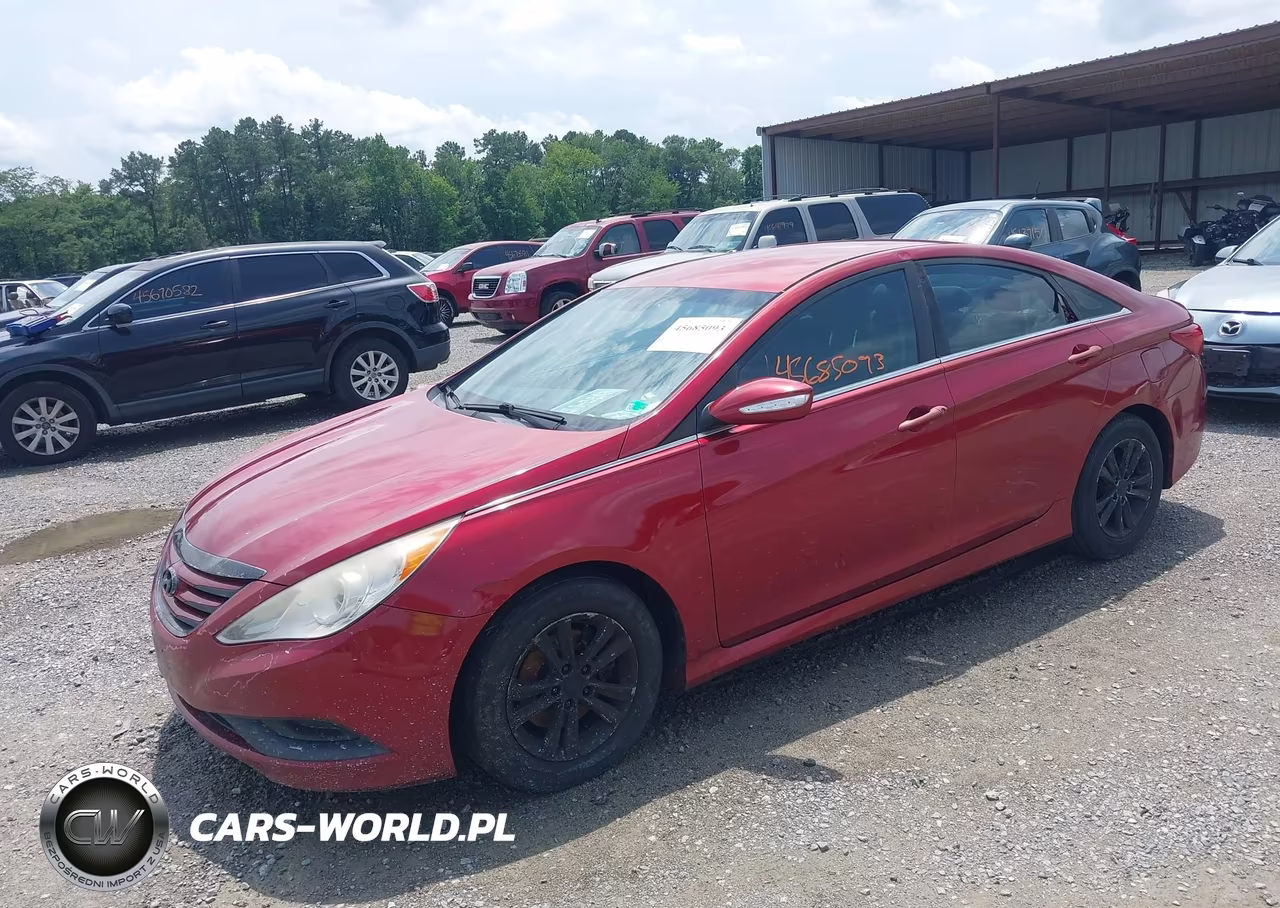 2014 Hyundai Sonata Gls VIN:5NPEB4AC9EH821401 - 2