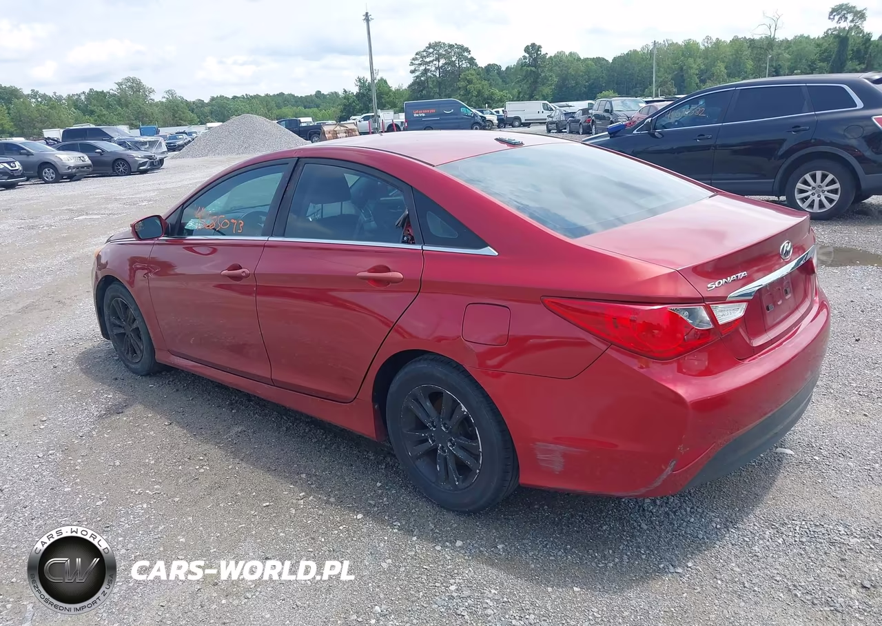 2014 Hyundai Sonata Gls VIN:5NPEB4AC9EH821401 - 3