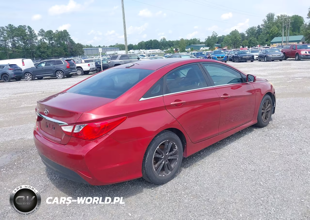 2014 Hyundai Sonata Gls VIN:5NPEB4AC9EH821401 - 4