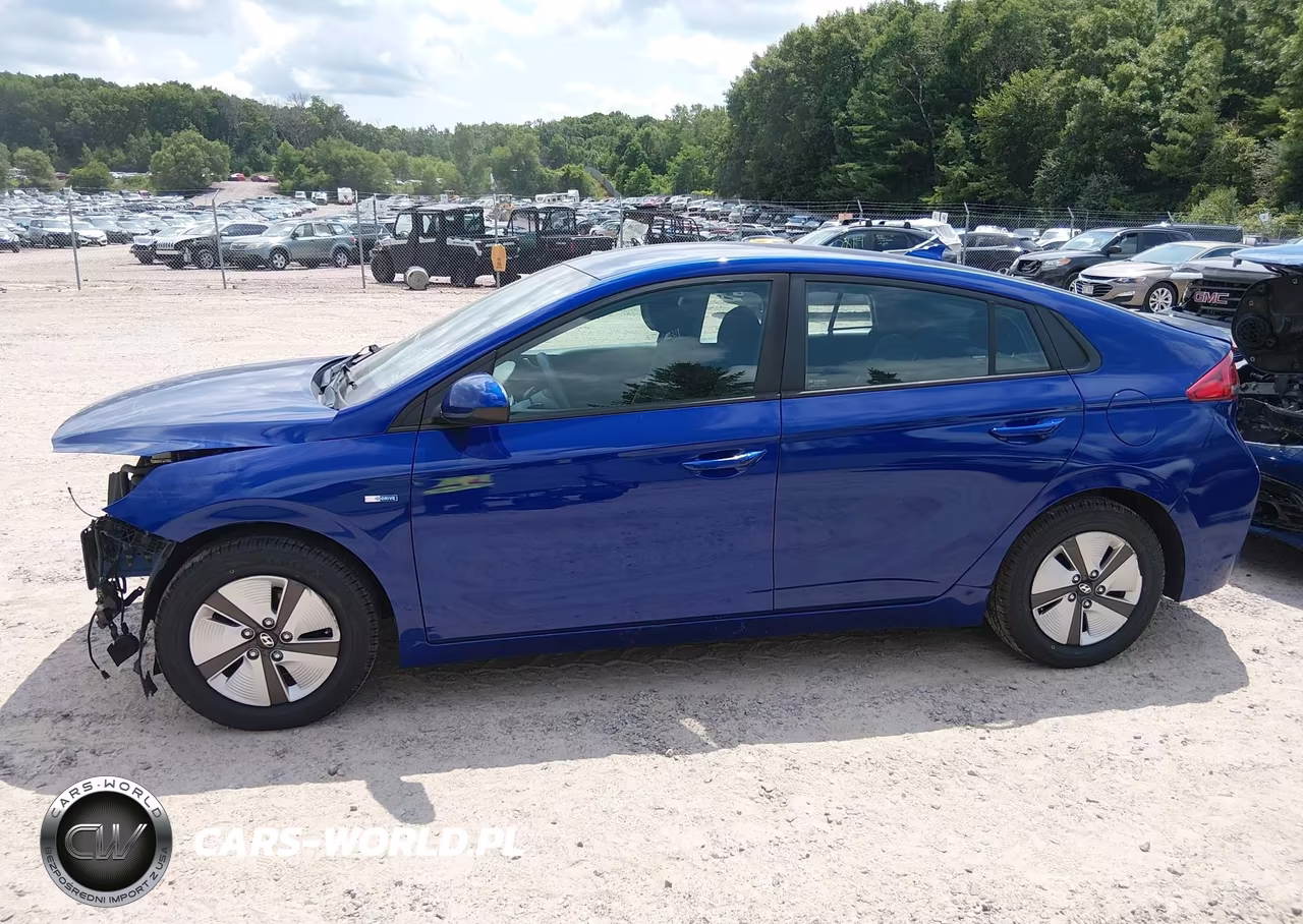 2019 Hyundai Ioniq Hybrid Blue VIN:KMHC65LC9KU173523 - 15
