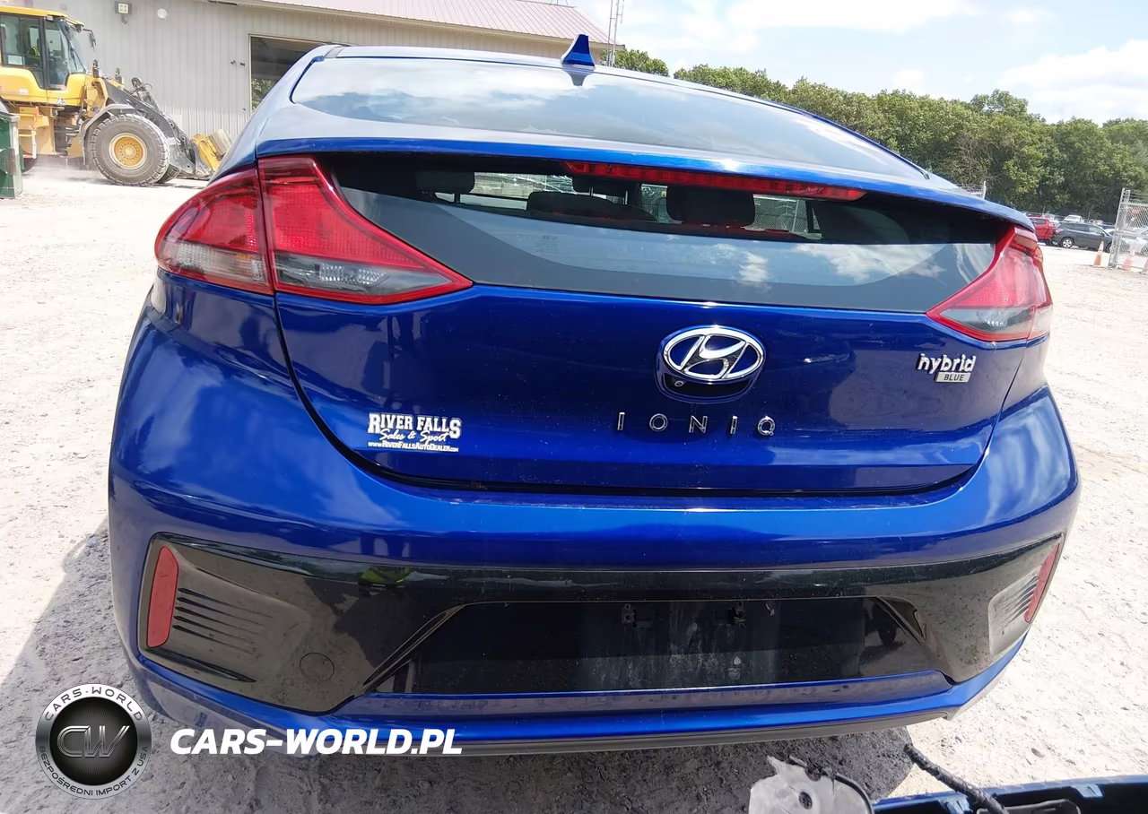 2019 Hyundai Ioniq Hybrid Blue VIN:KMHC65LC9KU173523 - 17