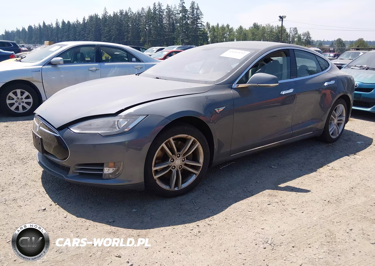 2014 Tesla Model S P85 VIN:5YJSA1H15EFP32710 - 2