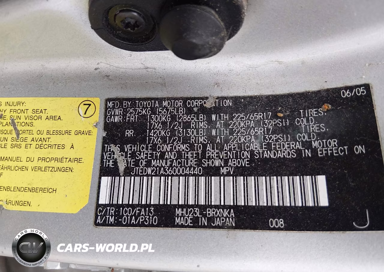 2006 Toyota Highlander Hybrid V6 VIN:JTEDW21A360004440 - 9