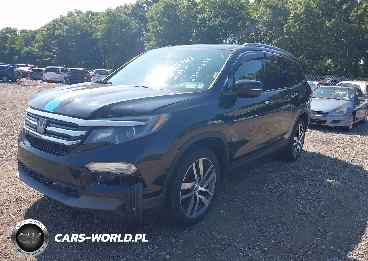 2016 Honda Pilot Elite VIN:5FNYF6H07GB102769 - 2